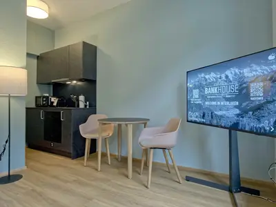 Wohnzimmer / Essbereich / Küche