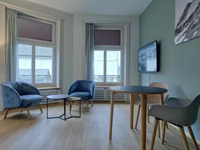 Wohnzimmer / Essbereich / Küche