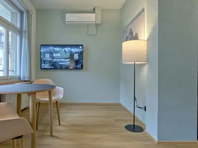 Wohnzimmer / Essbereich / Küche