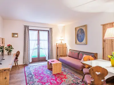 Wohnbereich im Familienapartment