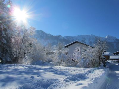 Unser Haus im Winter