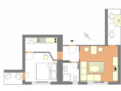 Ferienwohnung für 2 Personen (40 m²) in Inzell 8/8