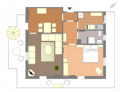 Ferienwohnung für 3 Personen (65 m²) in Inzell 8/8