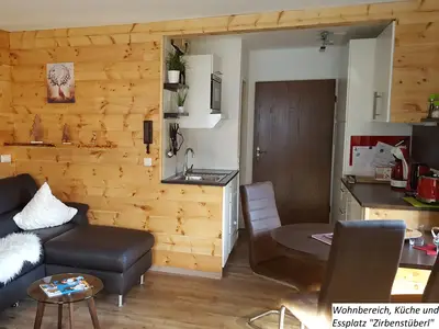 Wohnbereich mit Küche