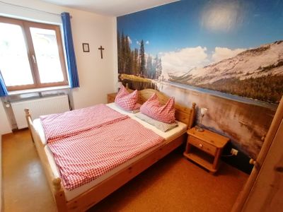 abgetrenntes Schlafzimmer