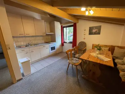 Küche und Essbereich