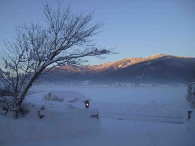 Inzell im Nebel