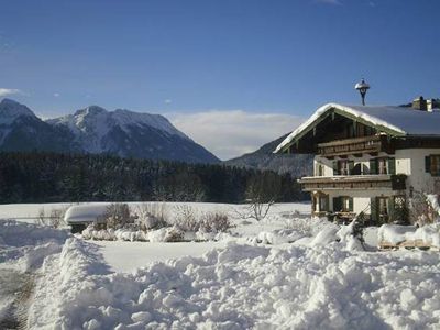 Unser Haus im Winter