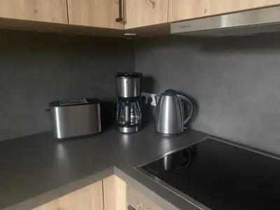 Toaster, Wasserkocher, Kaffeemaschine