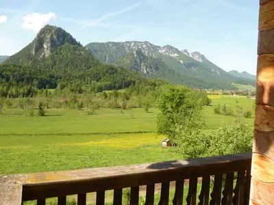 Ausblick vom Balkon