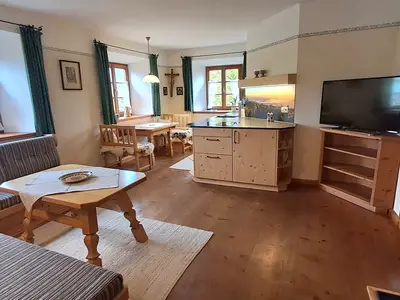 Wohnküche mit Sitzecke