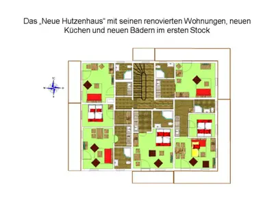 Grundriss 1. Stock