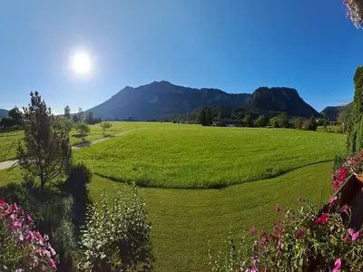 Ausblick auf unsere Hausberge