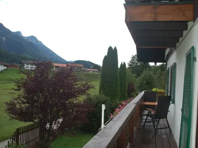 Aussicht vom Balkon