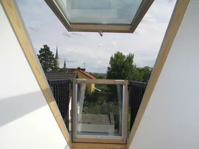 Caprio-Dachfenster (kleiner Balkon)