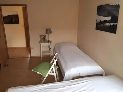 BEDROOM, INSIDE, OUTSIDE