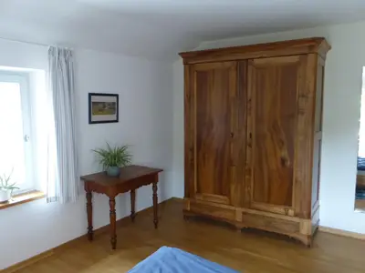 Blaue Ferienwohnung - Schlafzimmer