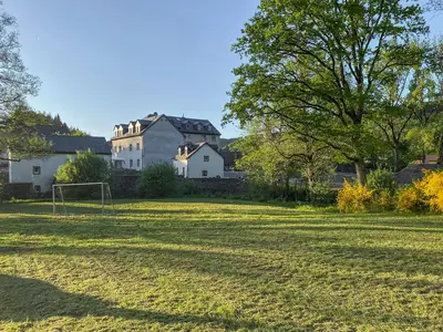 outside