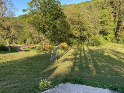 outside