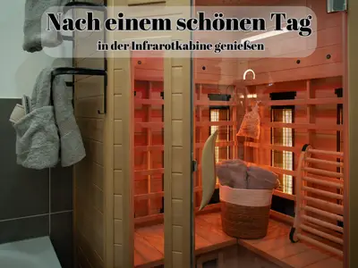 Genießen in der Infrarotkabine