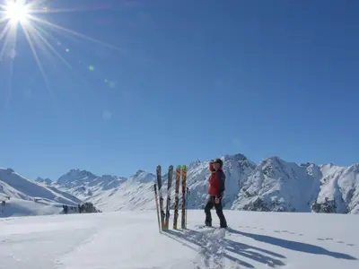 Schitour auf die Id Alpe