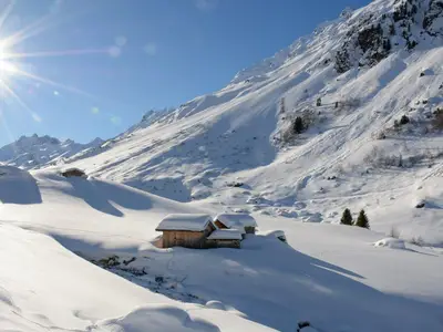 Blick zu Fluchthorn