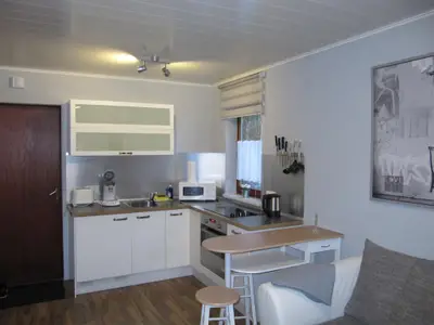 Apartment Eschenkamp 9a, offener Küchenbereich