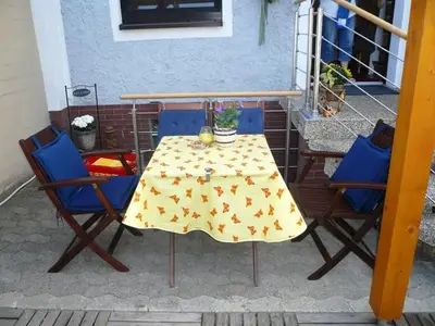 Ferienwohnung Seerose 1. Sitzecke