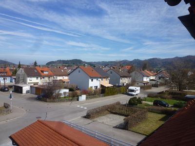 Blick aus dem Fenster