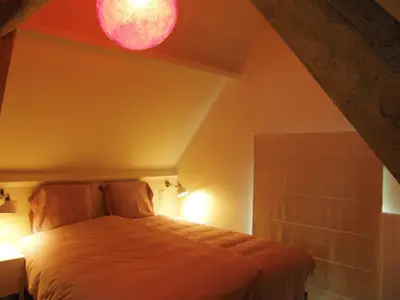 Schlafbereich. Schlafzimmer - Wohnbeispiel