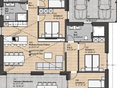 Ferienwohnung für 10 Personen (185 m²) in Jade 6/10