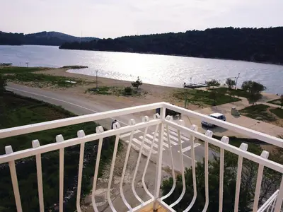 outside