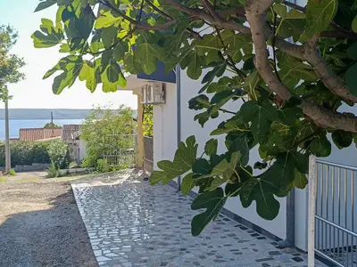 outside