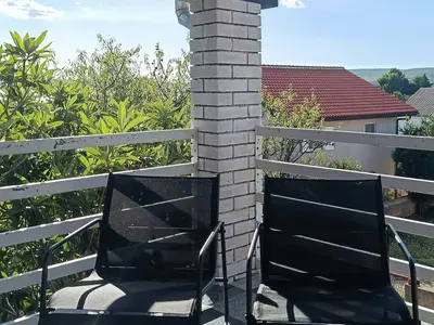 outside