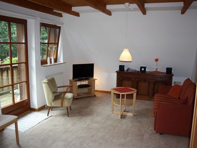 FeWo Heidhöhe, Jesteburg, Wohn-Schlafzimmer