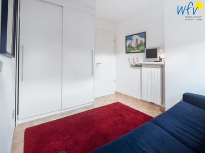 Schlafzimmer mit bequemer Schlafcouch