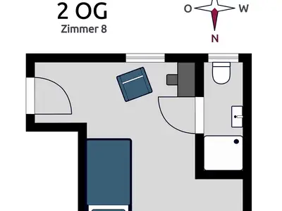 Ferienwohnung für 1 Person (10 m²) in Juist 8/10