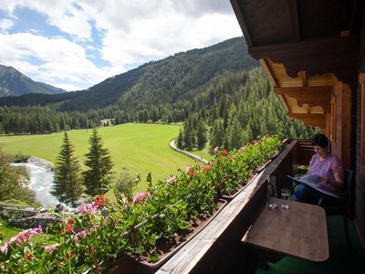 Ausblick Ferienwohnung