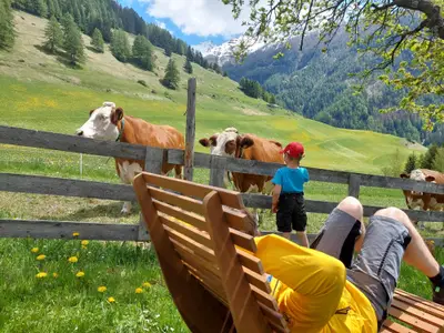 Frühlingsgefühle auf unserer Liegewiese _ Bergerho