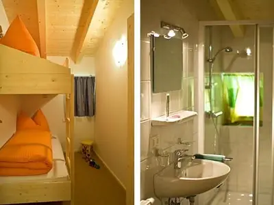 Badzimmer und Kinderzimmer Blauspitz