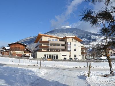 Winteransicht Aparthotel AlpTirol