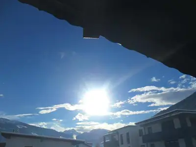 Ausblick Richtung Süden vom Balkon