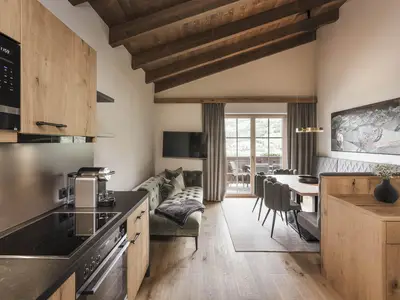 Stylische Appartements mit Sichtdachstuhl