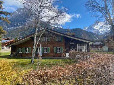 Chalet Stöckli mit Garten (vorne)