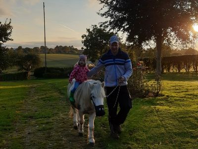 Ponyreiten auf Kajou