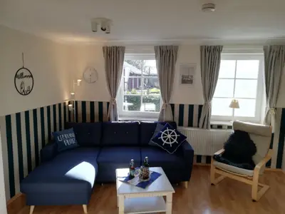 FeWo Sonnenblume Wohnzimmer