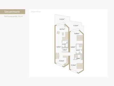 Ferienwohnung für 4 Personen (102 m²) in Kappeln 8/10