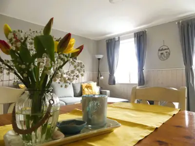 FeWo Mohnblume Wohnzimmer