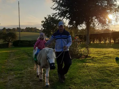 Ponyreiten auf Kajou