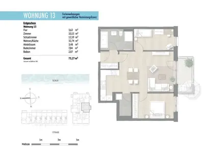 Ferienwohnung für 4 Personen (75 m²) in Kappeln 3/3